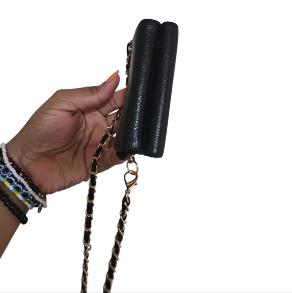 Chanel Black Bifold Caviar leather - Picture 4 of 16